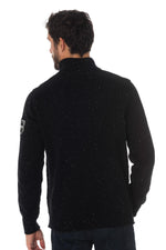 Kaporal men's speckled knit sweater - Image n°4