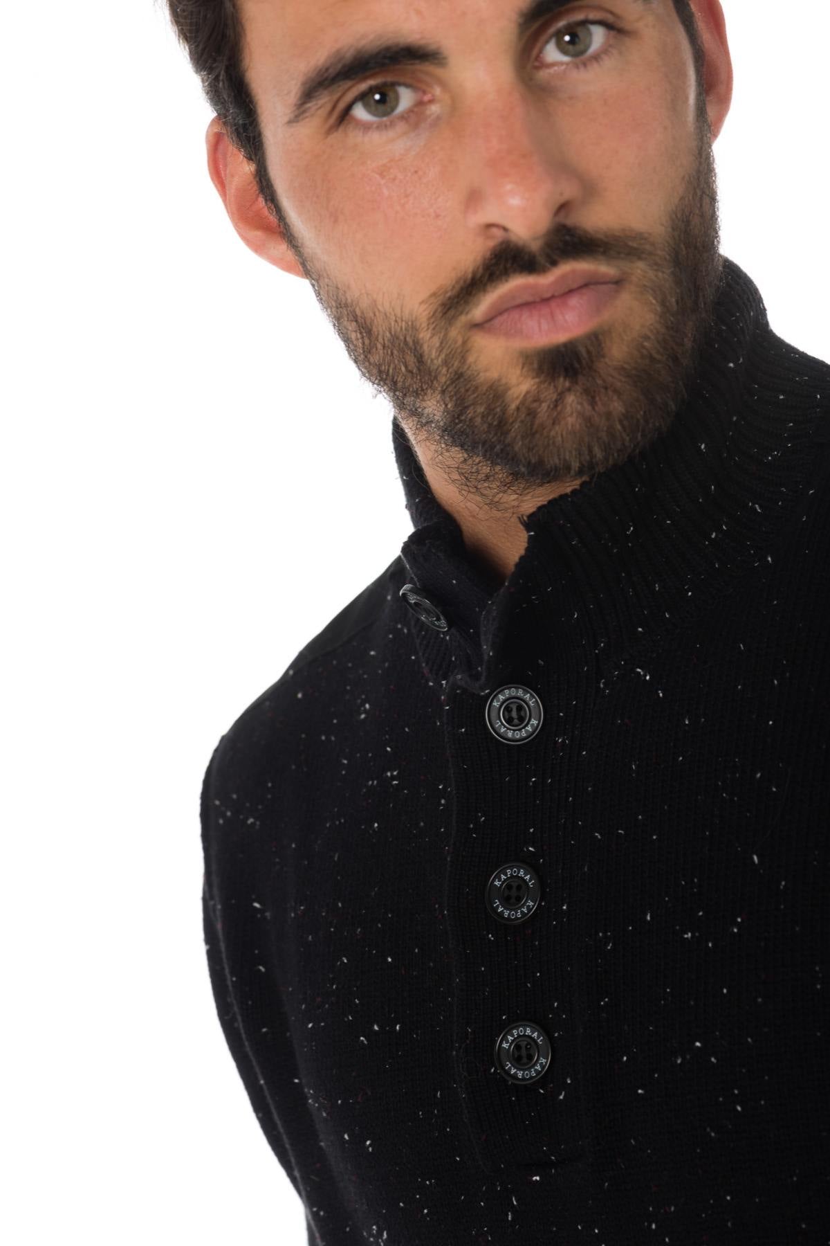 Kaporal men's speckled knit sweater - Image n°5
