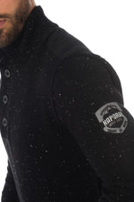 Kaporal men's speckled knit sweater - Image n°6