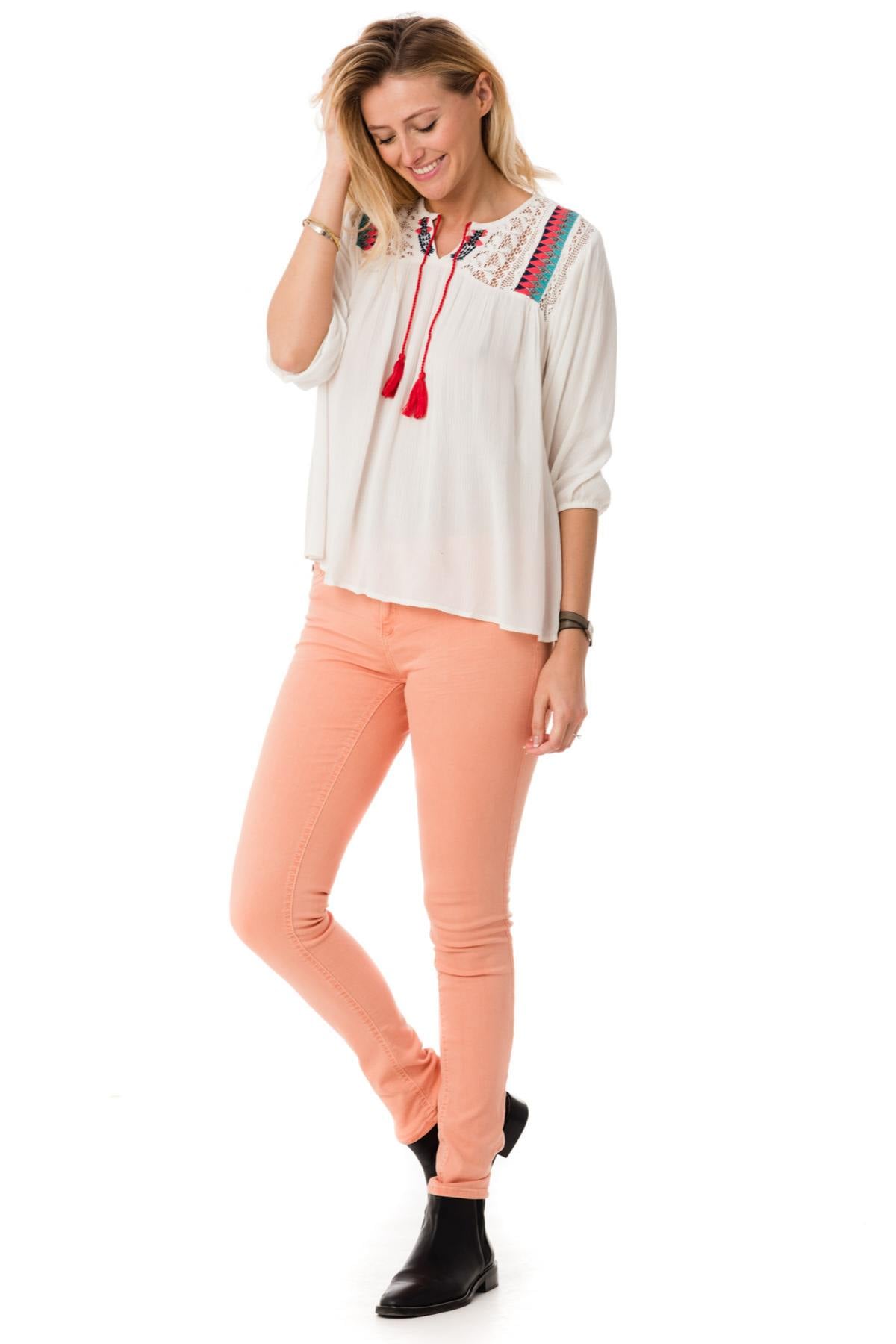 Women's ethnic style blouse - Image n°2