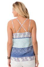 Multicolor women's Kaporal tank top - Image n°3