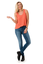 Kaporal women's openwork tank top - Image n°2