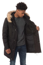 Antony Morato men's black parka - Image n°4