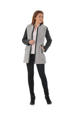 Lambskin and shearling unite in this chic zip-front coat for winter. - Image n°4