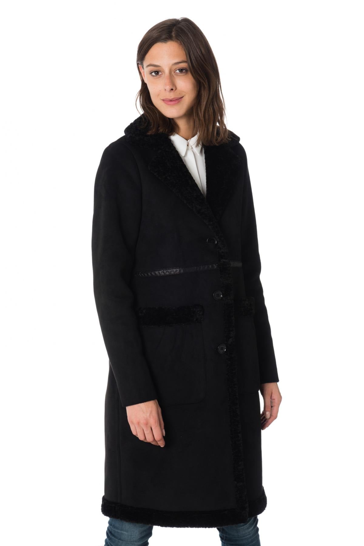 Women's faux fur coat - Image n°3