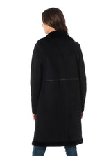 Women's faux fur coat - Image n°6