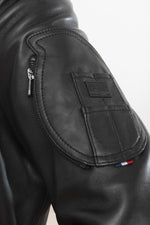 Lambskin aviator jacket with removable shearling collar and lining. - Image n°11