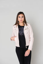 Women's perf in pink leather - Image n°4