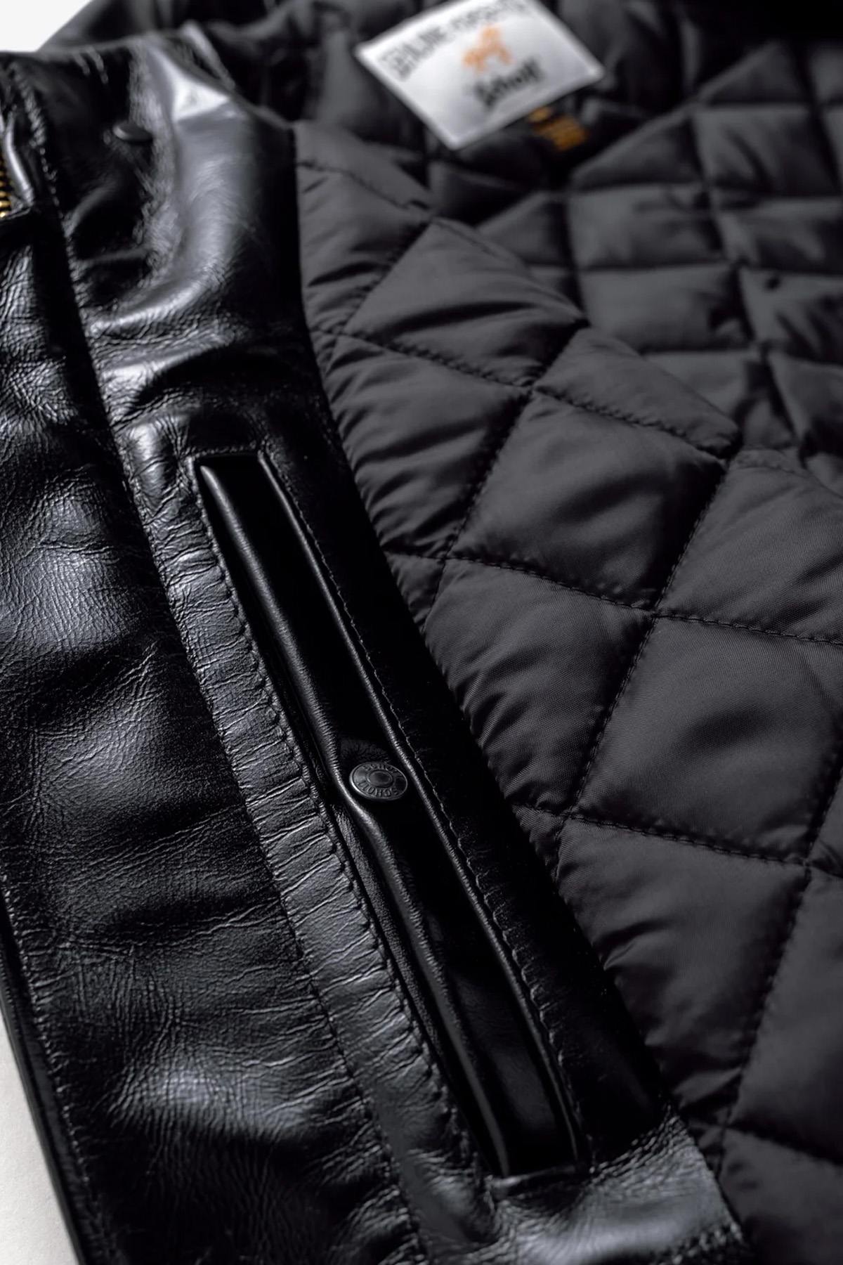 Schott 689H: glossy horsehide, aged brass, and a vintage biker cut. - Image n°10