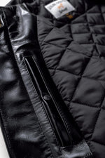 Schott 689H: glossy horsehide, aged brass, and a vintage biker cut. - Image n°10