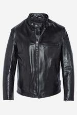 Iconic Schott biker jacket in glossy horsehide, built to last. - Image n°3