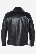 Iconic Schott biker jacket in glossy horsehide, built to last. - Image n°4