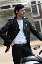 519 Black Perfecto®: buttery-soft cowhide, USA-crafted. Timeless. - Image n°9