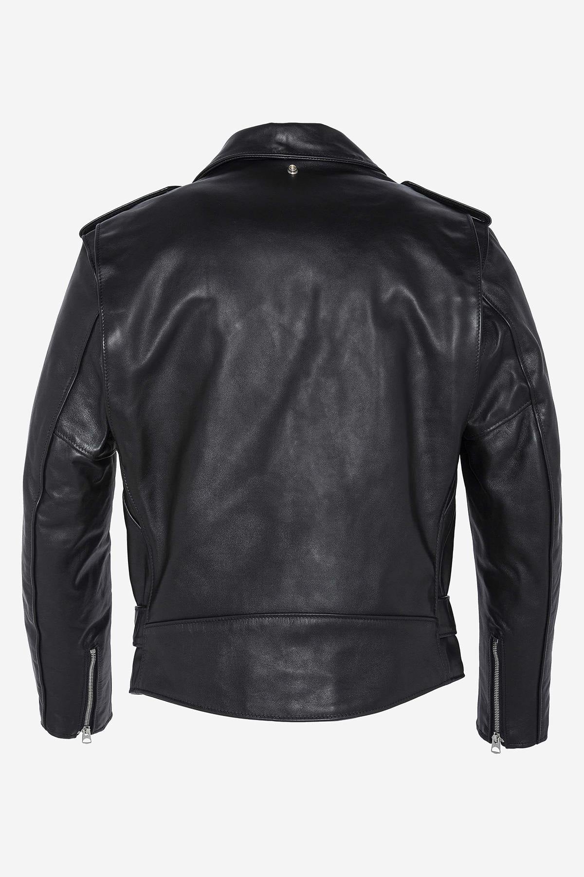 Perfecto 118 Noir: glossy cowhide, supple and built to last. - Image n°10