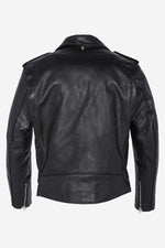 Perfecto 118 Noir: glossy cowhide, supple and built to last. - Image n°10