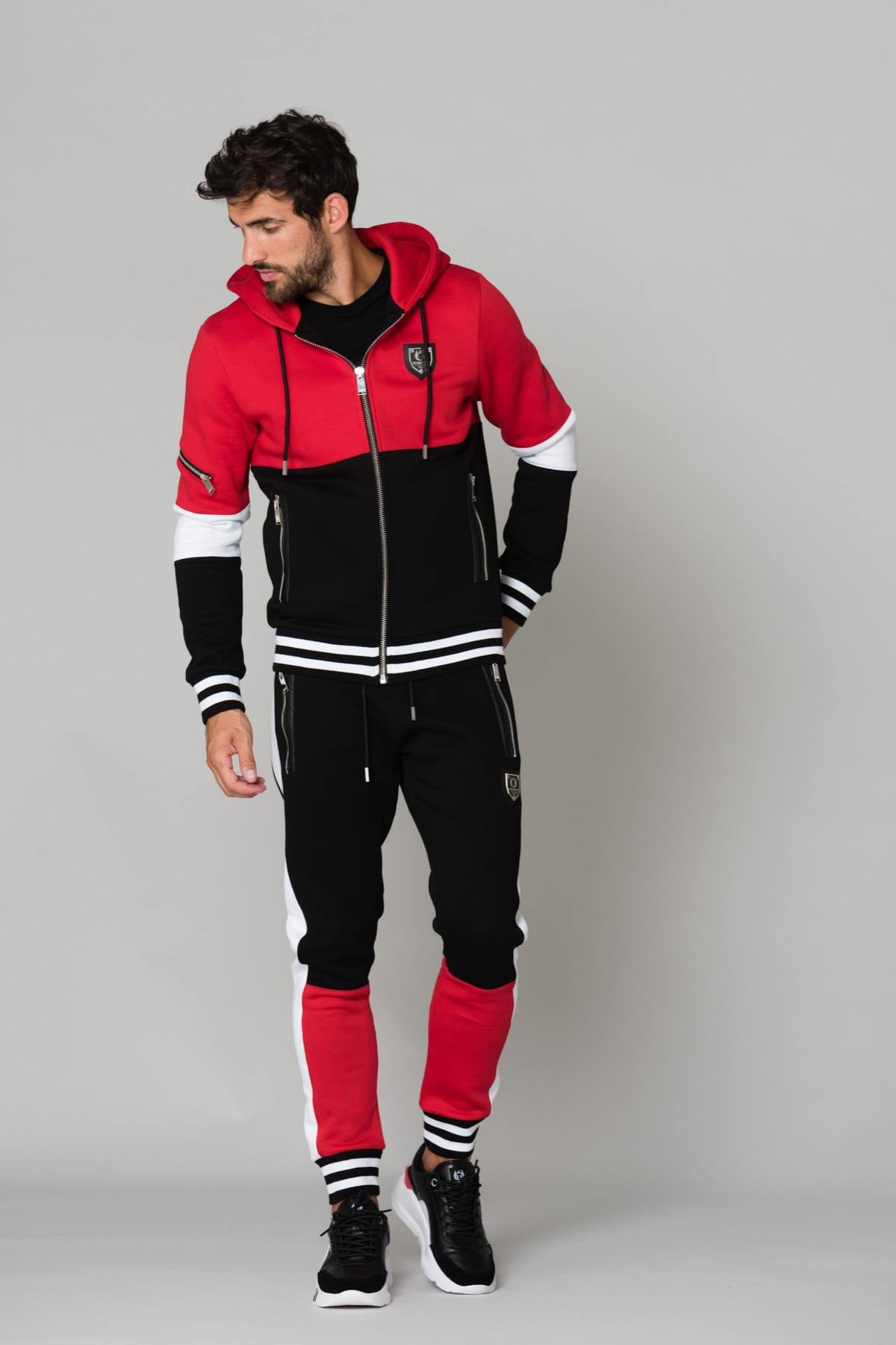 Black and red tracksuit - Image n°4