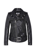 Perfecto One Star in black cowhide: Schott's timeless rock classic. - Image n°10