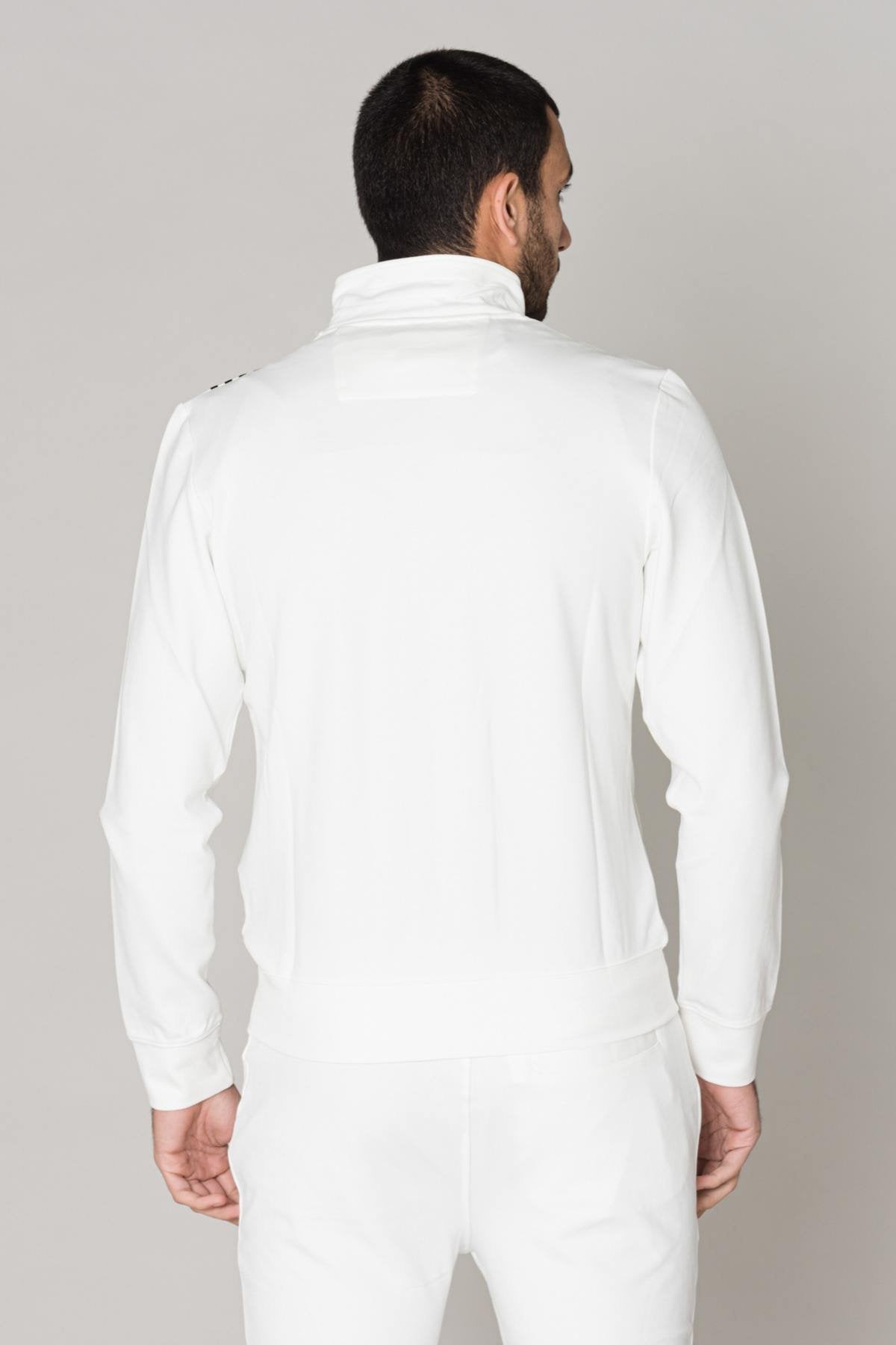 Men's white track jacket - Image n°3