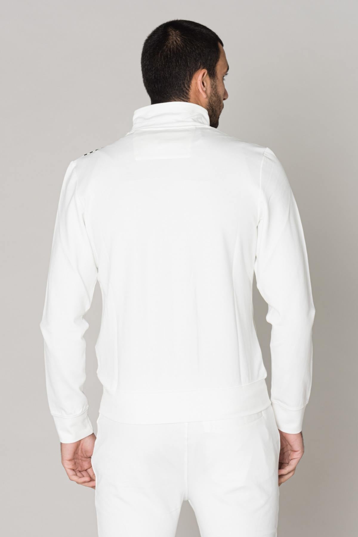 Men's white track jacket - Image n°3