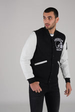 White and black teddy us jacket - Image n°4