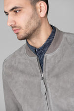 Teddy in gray suede leather - Image n°6