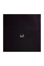 Long black off-the-shoulder dress - Image n°7