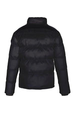 Black nylon down jacket for men - Image n°4