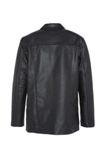 This Schott jacket updates the Perfecto with a buttoned placket. - Image n°7