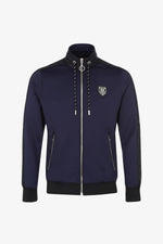 Sportswear jacket with side stripes - Image n°1