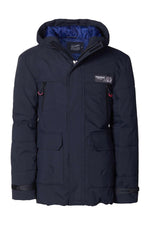 Warm coat with removable hood for children - Image n°1