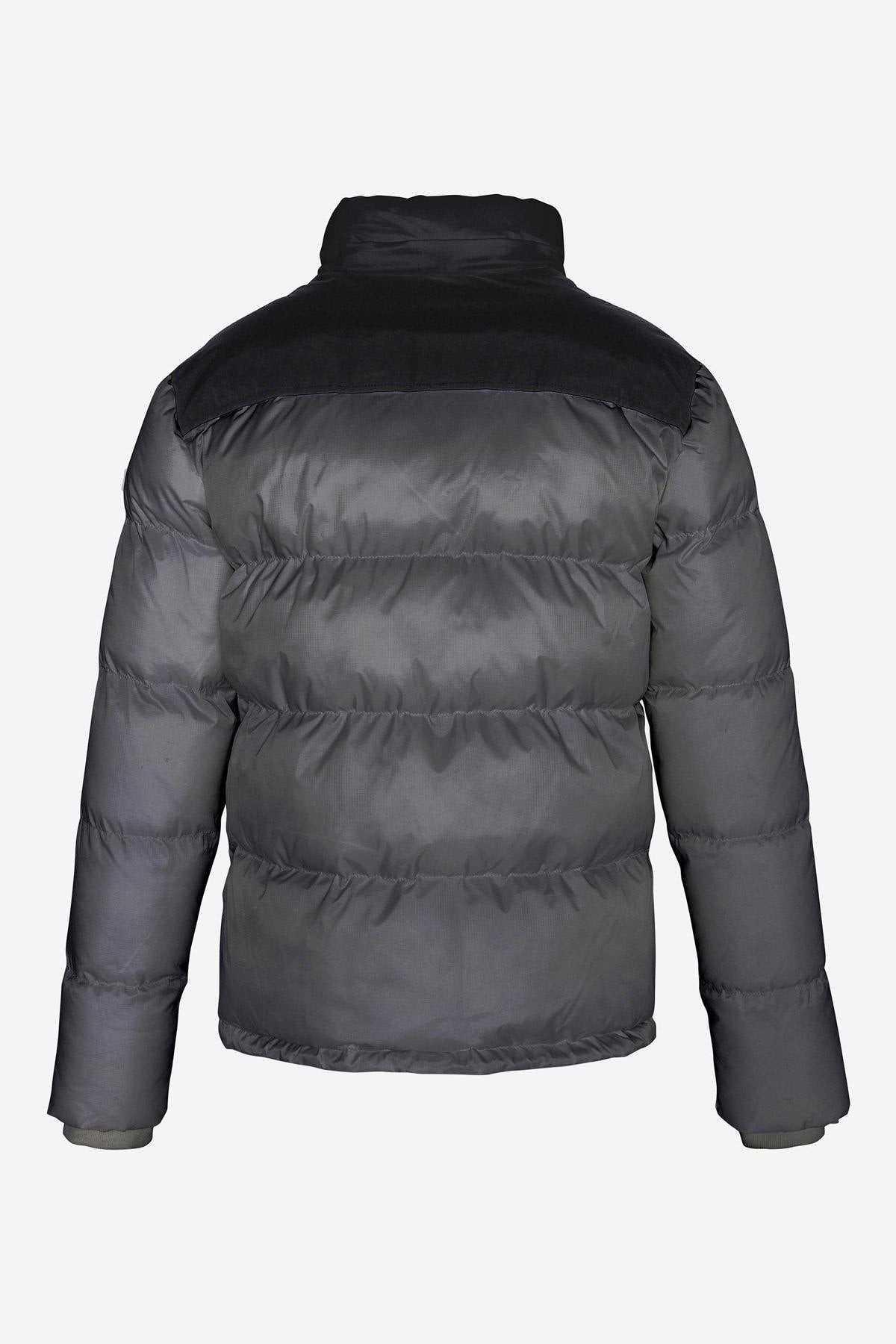 Anthracite down jacket - Image n°3