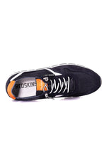 Men's navy blue sneakers - Image n°10
