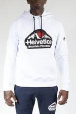 Men's white hooded sweatshirt - Image n°1