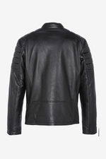 Biker jacket with yoke - Image n°14