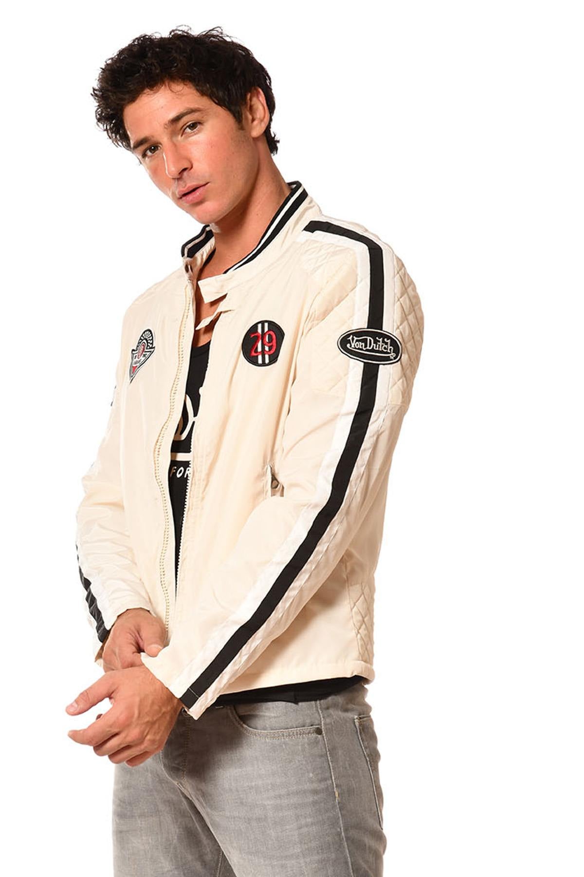 Off-white windbreaker jacket with patches - Image n°5