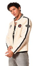 Off-white windbreaker jacket with patches - Image n°5