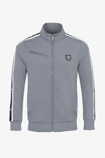 Gray zipped track jacket - Image n°6