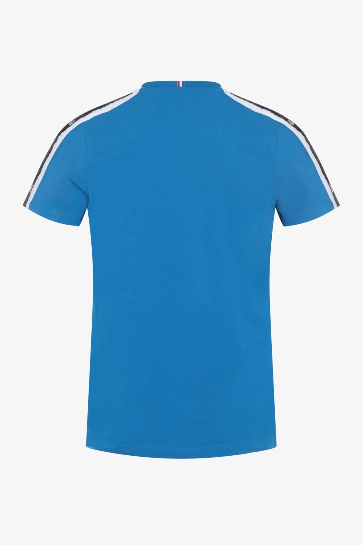 Azure blue t-shirt - Image n°6