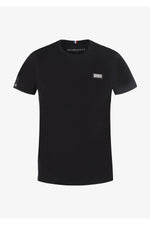 Black t-shirt with metal plate - Image n°8