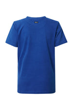 Blue short-sleeved t-shirt - Image n°2