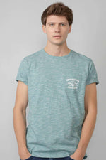 Heather green t-shirt - Image n°1
