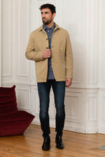 Beige overshirt jacket - Image n°2