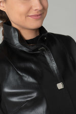 A sheep leather blazer, modern and chic, for timeless yet bold style. - Image n°8