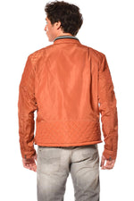 Men's orange jacket - Image n°4