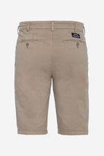 Men's beige chino shorts - Image n°4