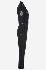 Women's black military suit - Image n°3