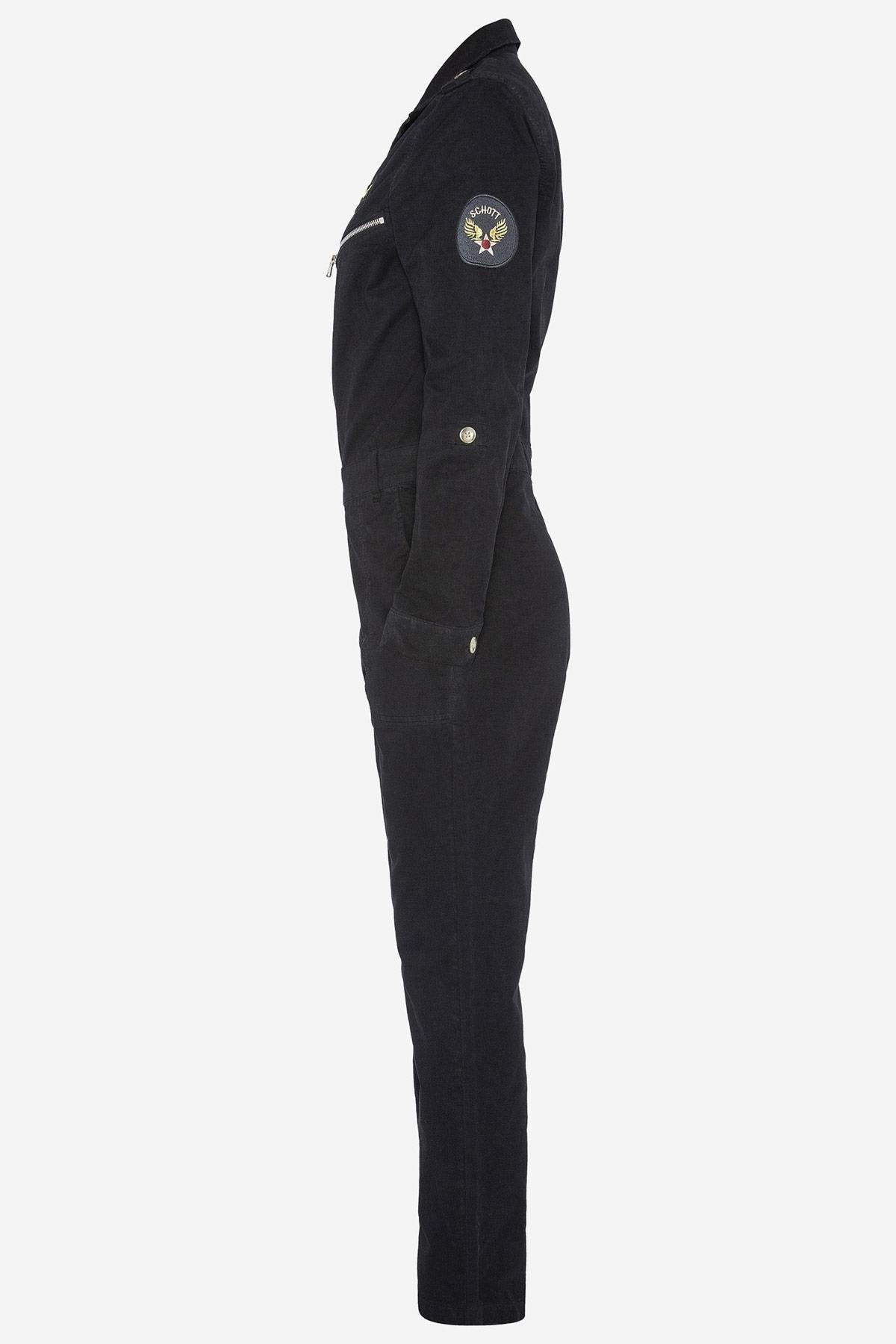 Women's black military suit - Image n°4
