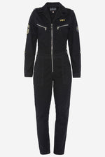 Women's black military suit - Image n°5