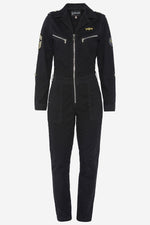 Women's black military suit - Image n°5