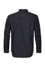 Black all-over checked shirt - Image n°7